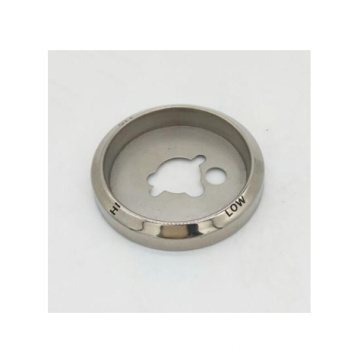 stainless steel oven range knob seat base